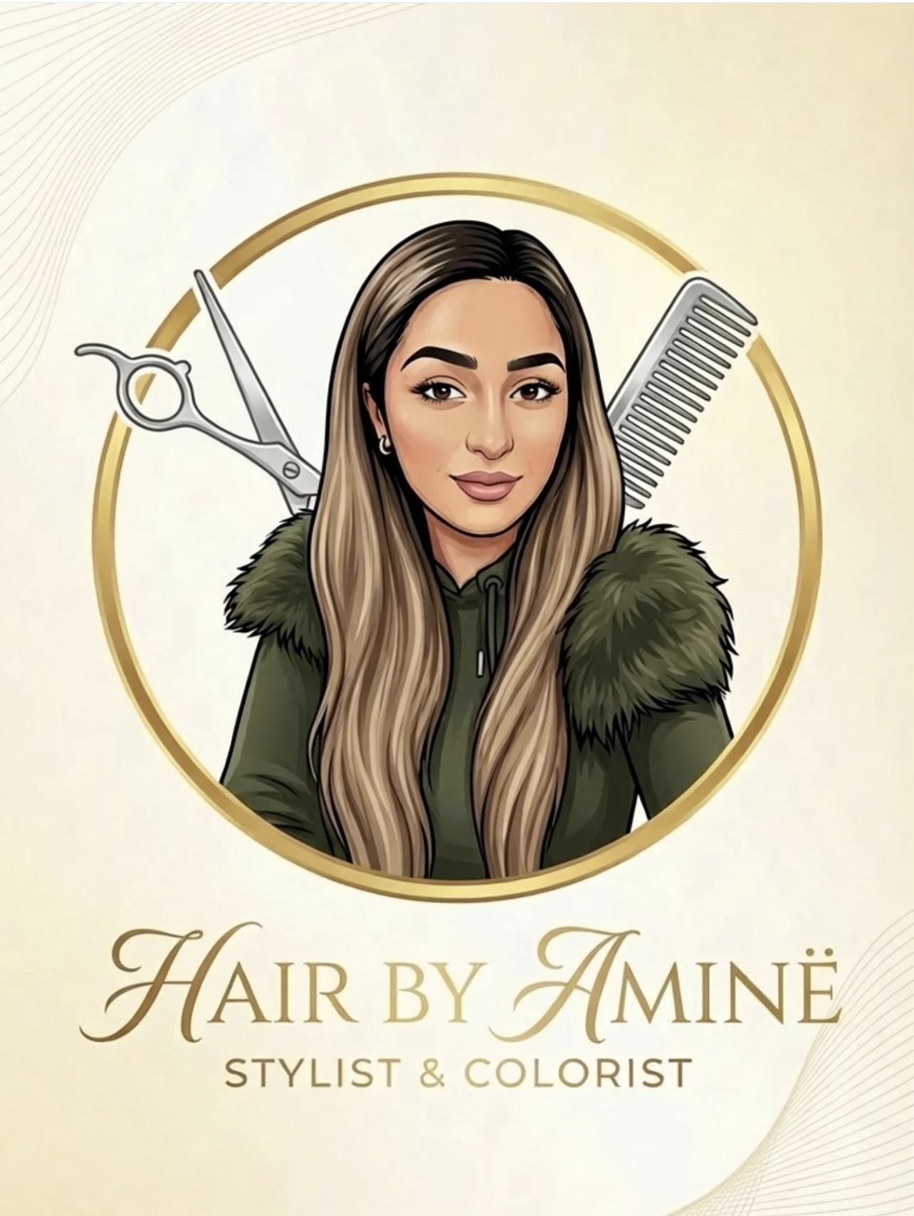 Hair by Aminë logo
